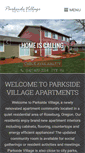 Mobile Screenshot of parksidevillageapartments.com